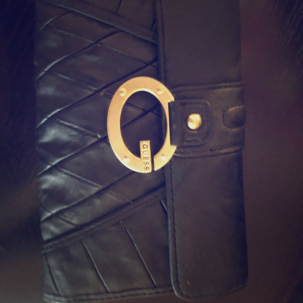 Guess leather wallet large